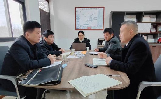 河南省有色金屬行業協會總工程師張傳合蒞升華考察
